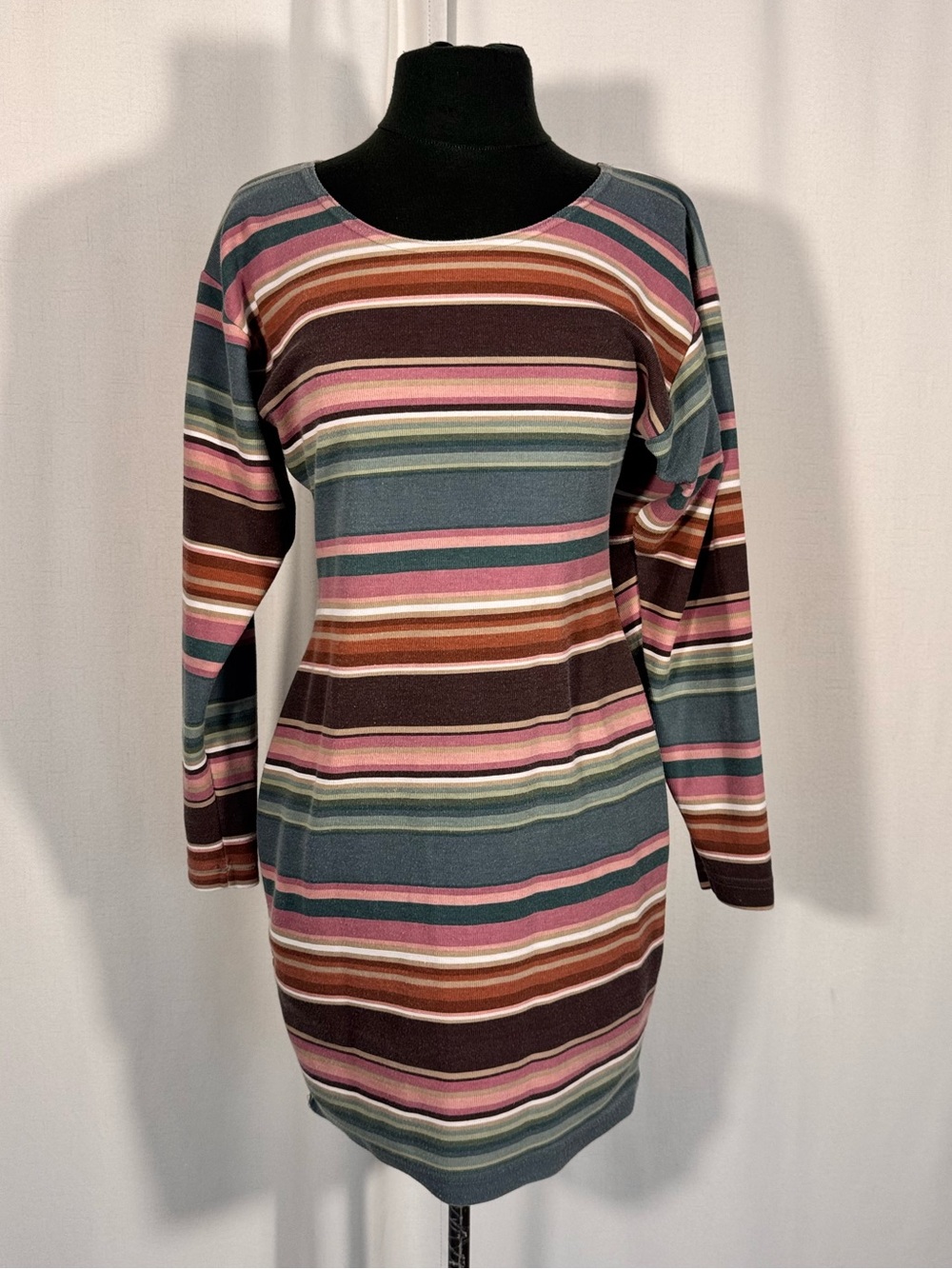 Vintage In Charge Striped Mini Dress